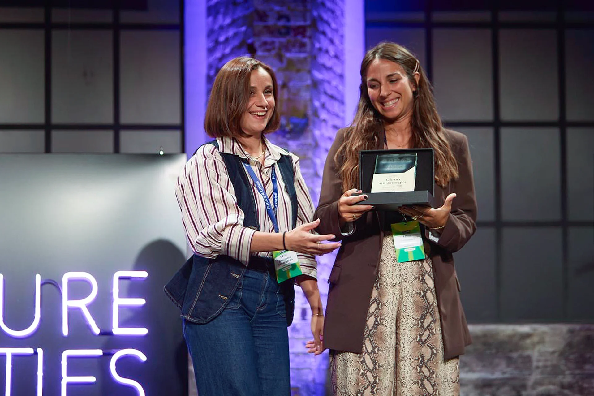 Premiazione Premio "Clima ed energia" Future 4 Cities
